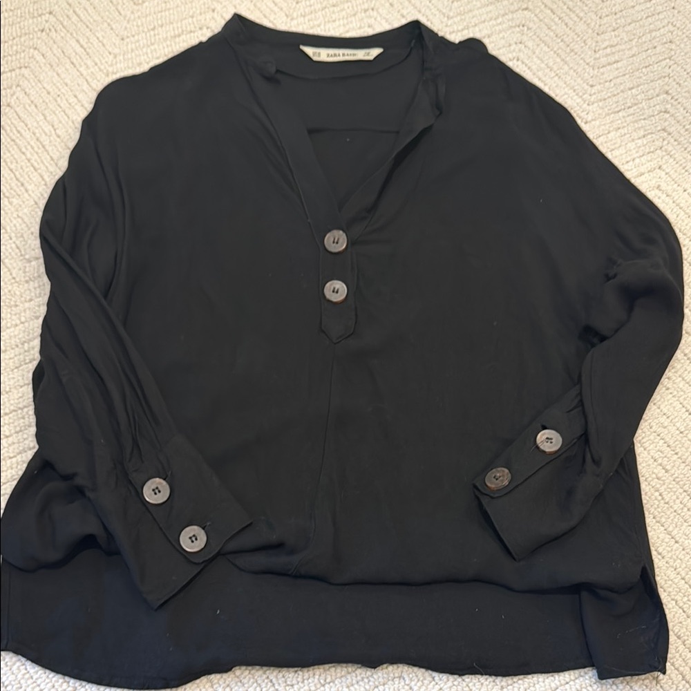 Zara Basic Black Top